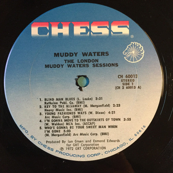 Muddy Waters - The London Muddy Waters Sessions (LP, Album, Gat)