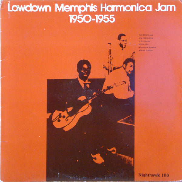 Various - Lowdown Memphis Harmonica Jam 1950-1955 (LP, Comp, RP)