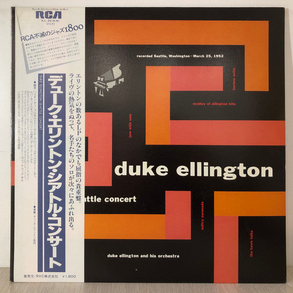 Duke Ellington & His Orchestra* - Seattle Concert (LP, Album, Mono)