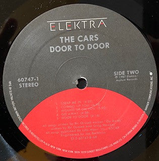 The Cars - Door To Door (LP, Album, All)