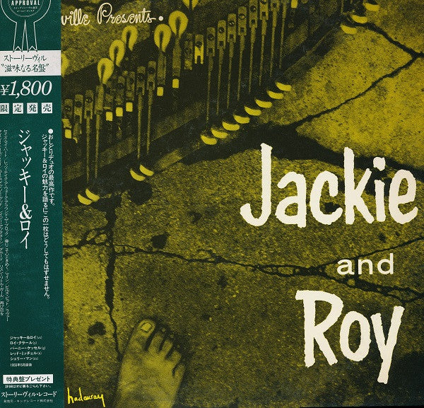 Jackie And Roy* - Storyville Presents Jackie And Roy (LP, Mono, OBI)