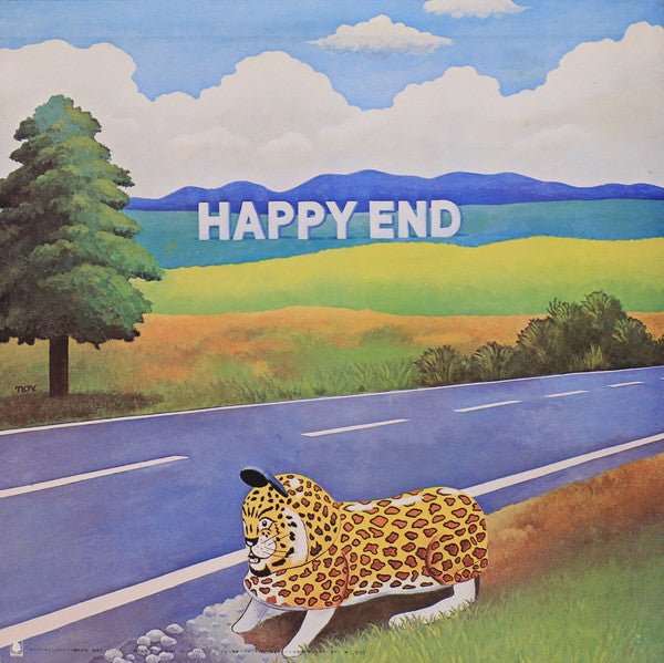 Happy End - City - Happy End Best Album (LP, Album, Comp, RE)