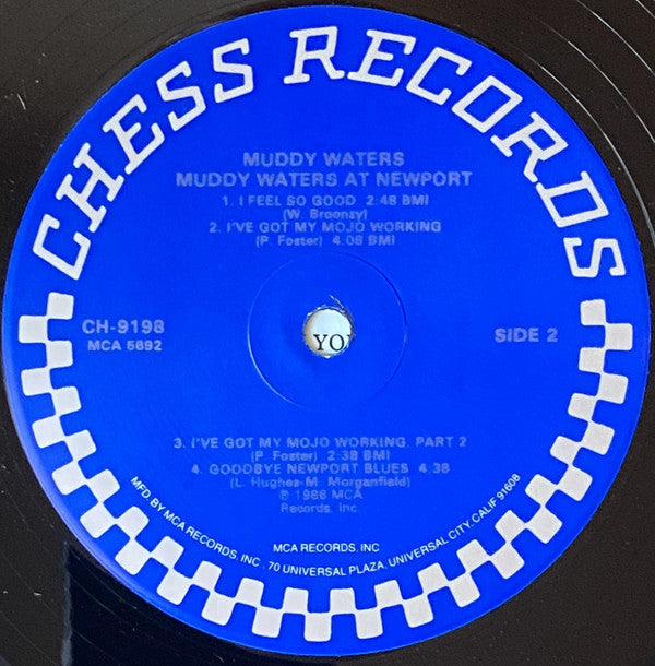 Muddy Waters - Muddy Waters At Newport 1960 (LP, Album, RE, Glo)