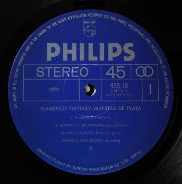 Manitas De Plata - Flamenco Fantasy (LP, Album)