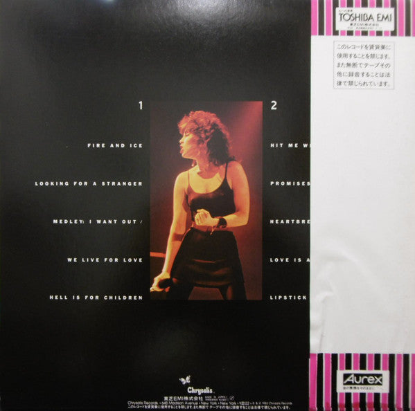 Pat Benatar - Live From Earth (LP, Album, Promo)