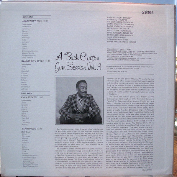 Buck Clayton - A Buck Clayton Jam Session Vol. 3 : Jazz Party Time(...
