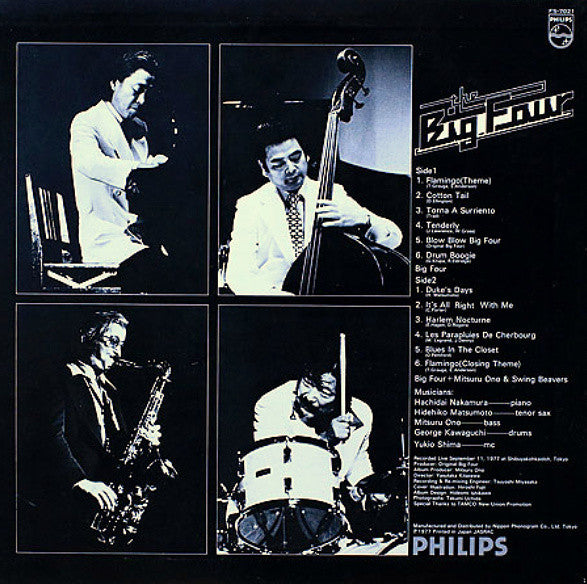 George Kawaguchi's The Big 4 - Original Big Four Live(LP)