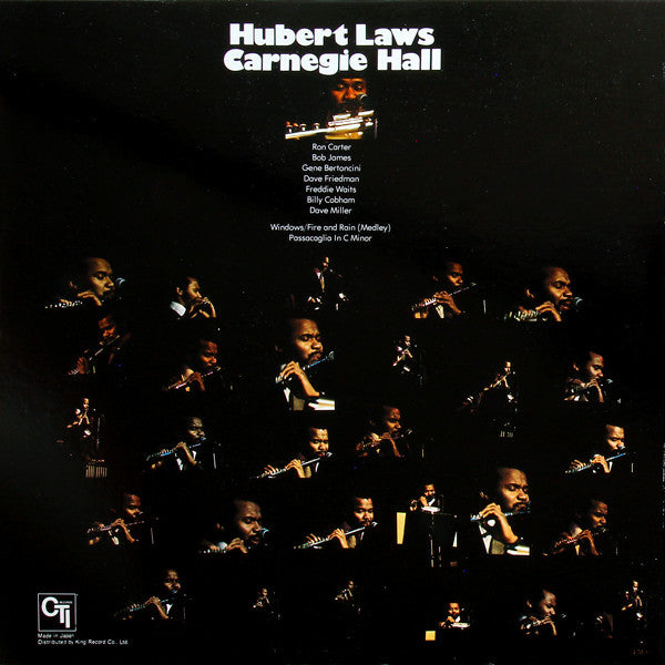 Hubert Laws - Carnegie Hall (LP, Album, RE, Gat)