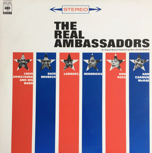 Louis Armstrong And His Band - The Real Ambassadors(LP, Album, RE)