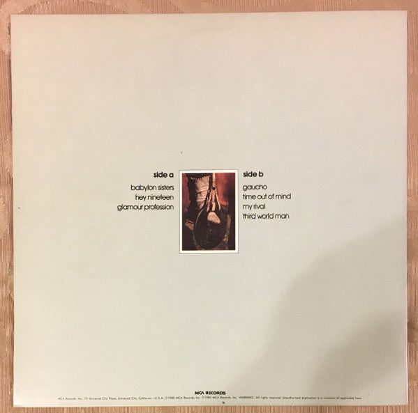 Steely Dan - Gaucho (LP, Album, RE)