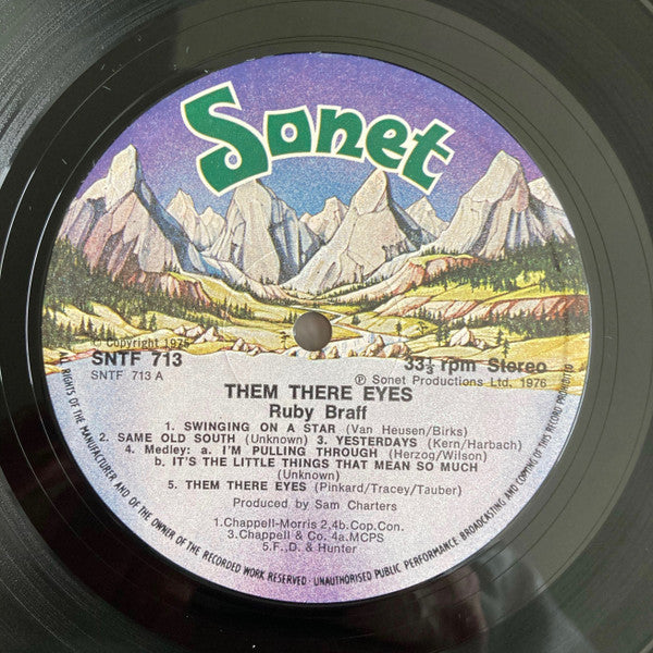 Ruby Braff - Them There Eyes (LP, Album)