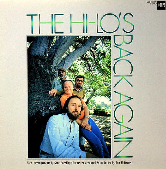 The Hi-Lo's - Back Again (LP, Album, Ltd)