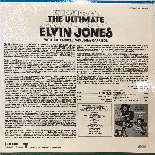Elvin Jones - The Ultimate (LP, Album)