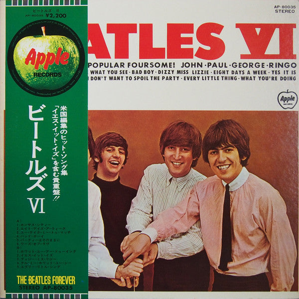 The Beatles - Beatles VI (LP, Album, Gat)