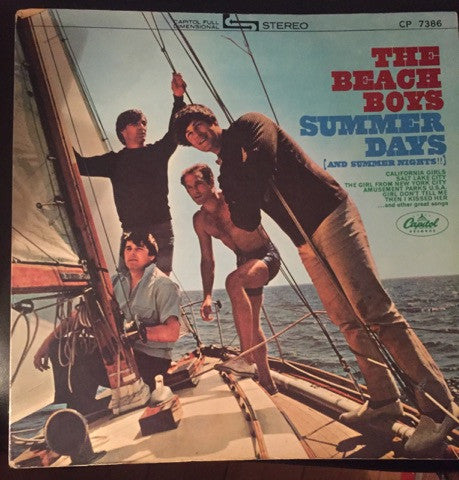 The Beach Boys - Summer Days (And Summer Nights!!) (LP, Album, Red)