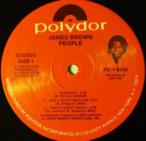 James Brown - People (LP, Album, PRC)