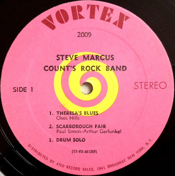 Steve Marcus = スティーヴ・マーカス* - Count's Rock Band = 伯爵とロック (LP, Album)