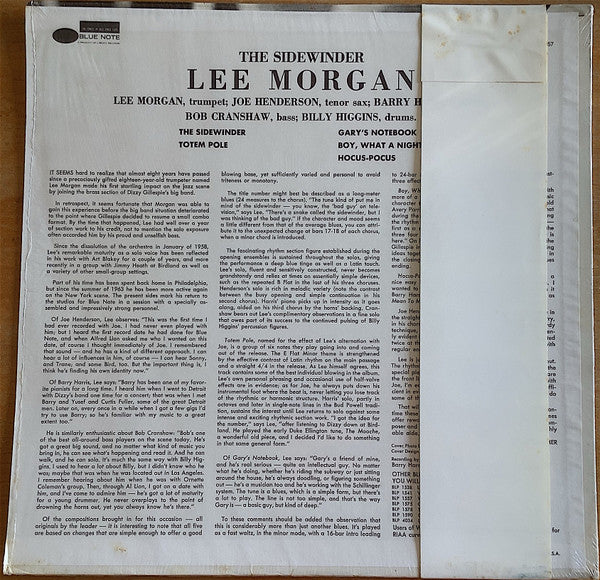 Lee Morgan - The Sidewinder (LP, Album, RE, US )