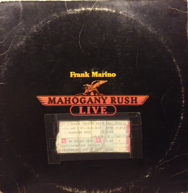 Frank Marino & Mahogany Rush - Live (LP, Album, San)