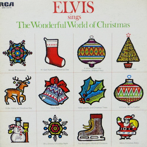 Elvis Presley - Elvis Sings The Wonderful World Of Christmas(LP, Al...