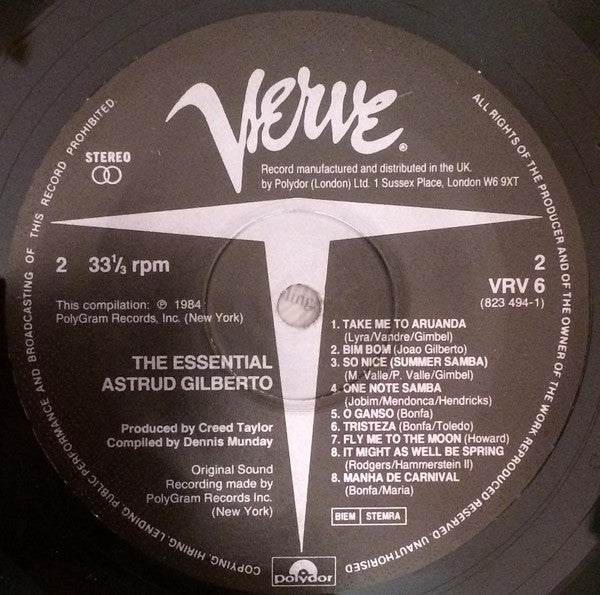Astrud Gilberto - The Essential Astrud Gilberto (LP, Comp)