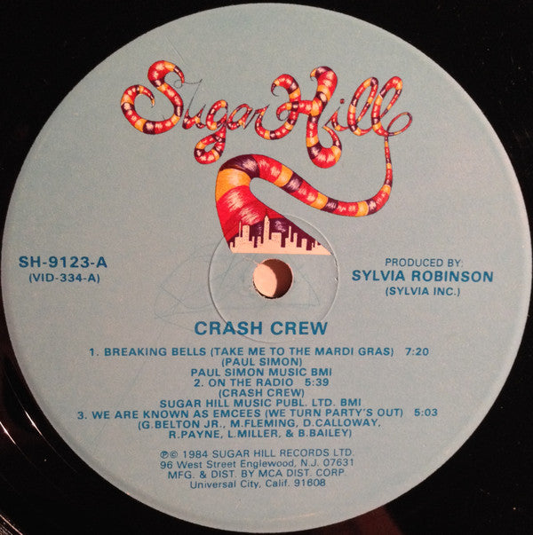 Crash Crew* - Crash Crew (LP, Album, Glo)