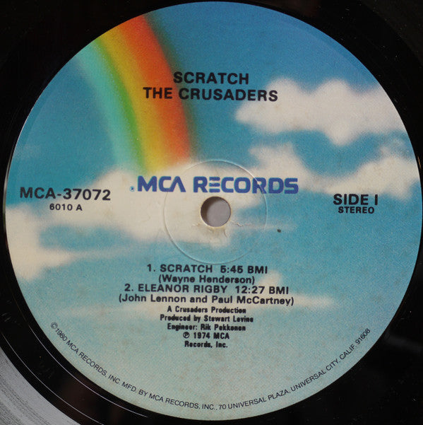 The Crusaders - Scratch (LP, Album, RE)