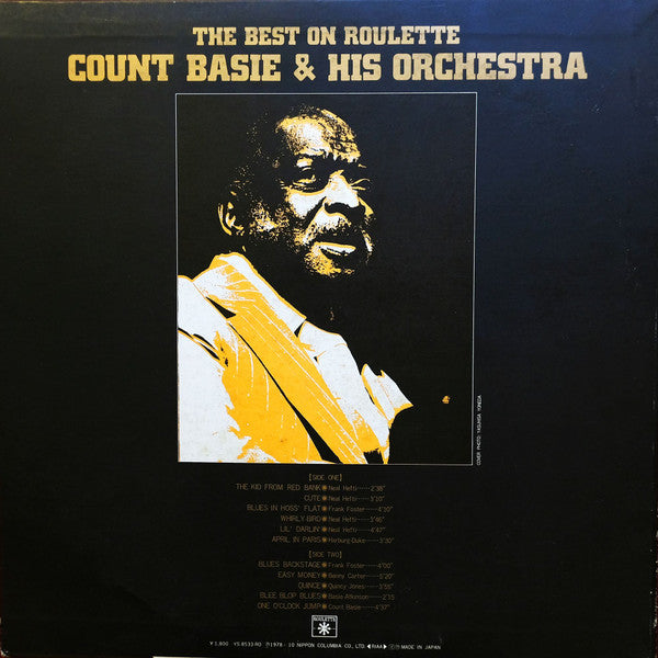 Count Basie, Count Basie Orchestra - The Best On Roulette (LP, Comp)