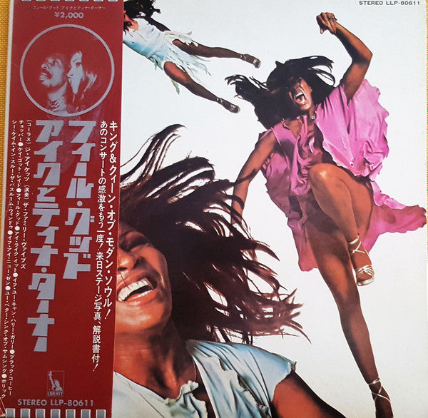 Ike & Tina Turner - Feel Good (LP, Album, Red)