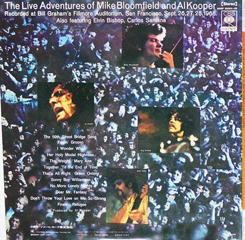 Mike Bloomfield - The Live Adventures Of Mike Bloomfield And Al Koo...