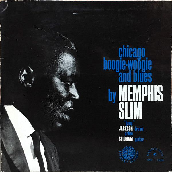 Memphis Slim - Chicago Boogie-Woogie And Blues (LP, RE, Tri)