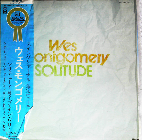 Wes Montgomery - Solitude (2xLP, Album, Mono, Bla)