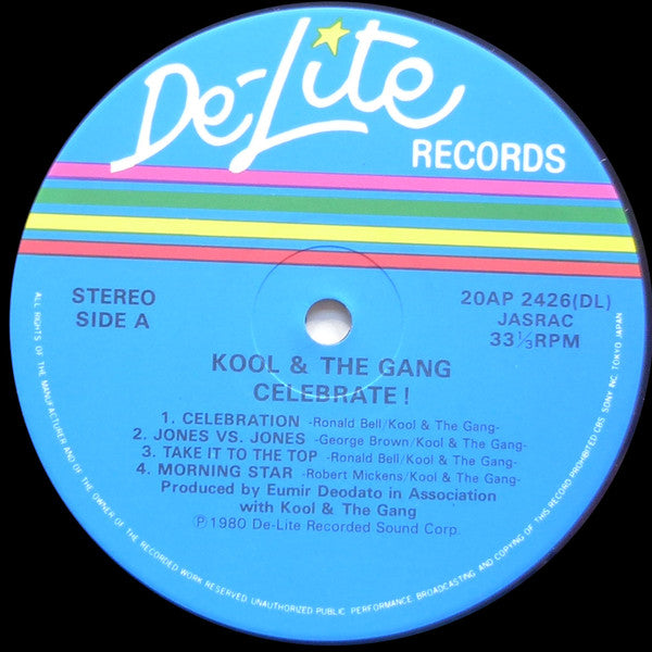 Kool & The Gang - Celebrate! (LP, Album, RE)