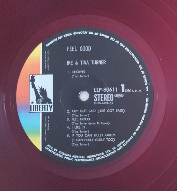 Ike & Tina Turner - Feel Good (LP, Album, Red)