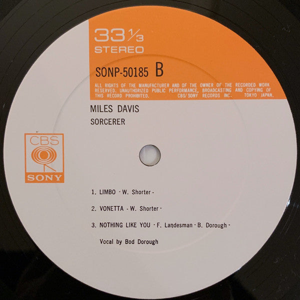 Miles Davis - Sorcerer (LP, Album)