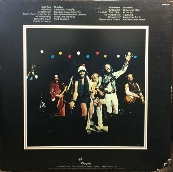 Jethro Tull - Live - Bursting Out (2xLP, Album, San)