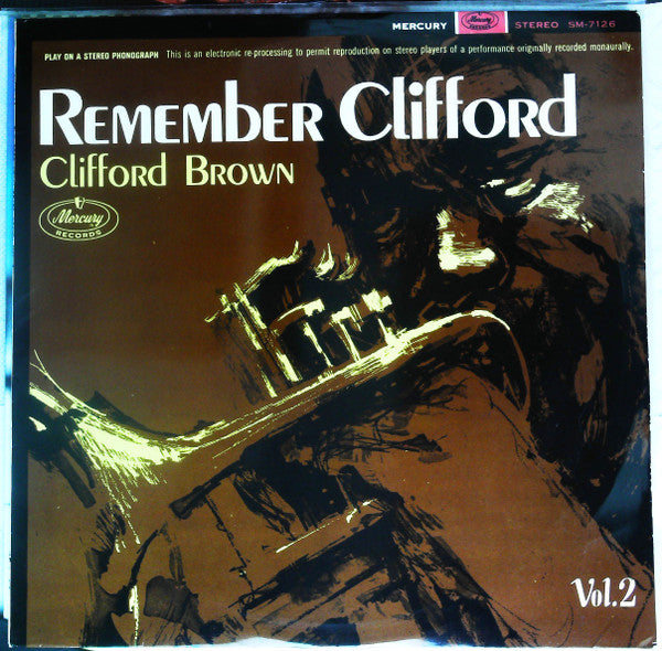 Clifford Brown - The Best Of Clifford Brown Vol. 2 (LP, Comp)