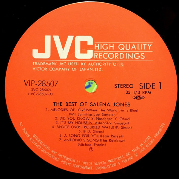 Salena Jones - Greatest Hits (LP, Album, Comp)