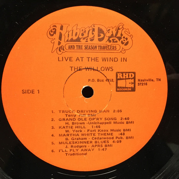 Hubert Davis - Live! At The Wind In The Willows(LP, 2LP)