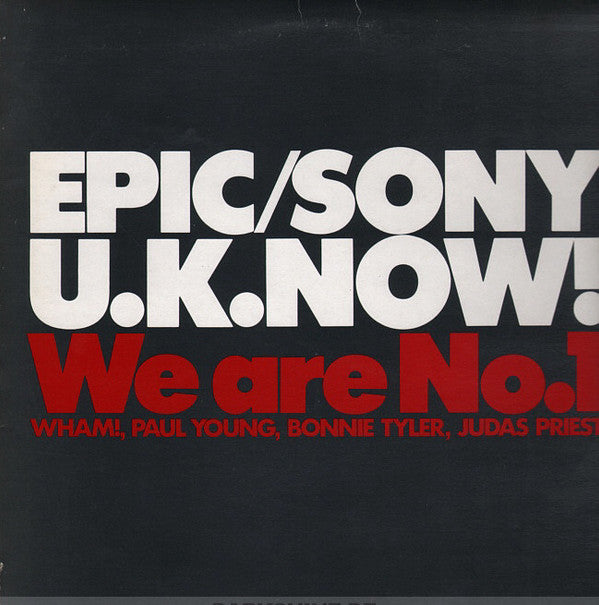 Various - Epic/Sony U.K. Now! (LP, Comp, Promo)