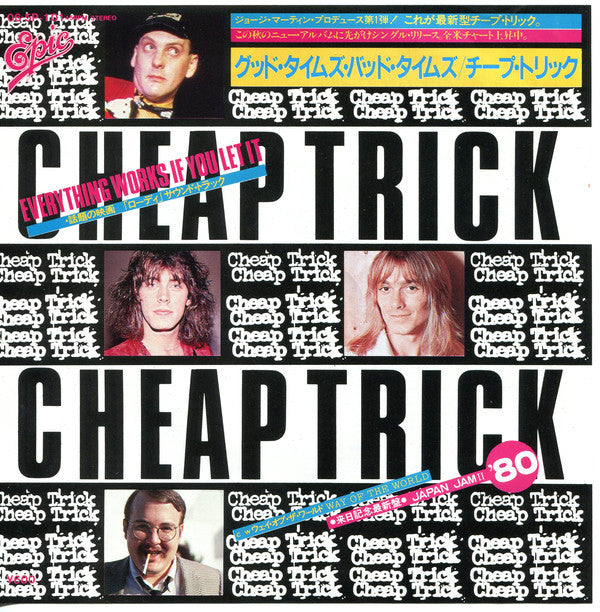 Cheap Trick -  Everything Works If You Let It  (7"", Single, Promo)