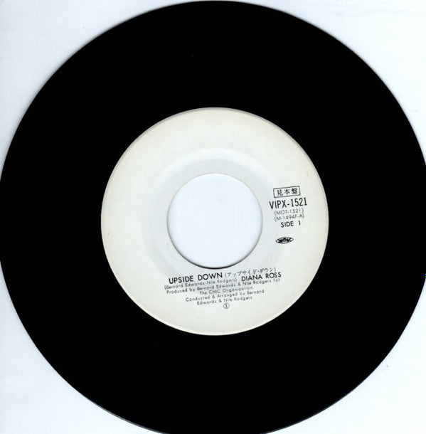 Diana Ross - Upside Down (7"", Single, Promo)