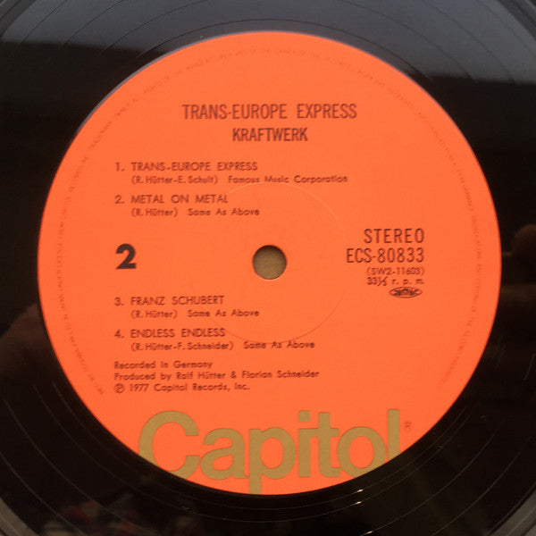 Kraftwerk - Trans Europe Express (LP, Album, RP)