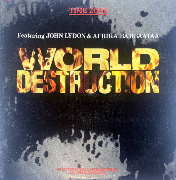 Time Zone - World Destruction(12", Promo)