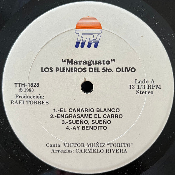 Los Pleneros Del 5to Olivo* - Maraguato (LP, Album, RE)