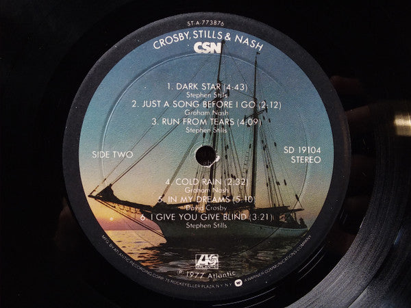 Crosby, Stills & Nash - CSN (LP, Album, Mon)