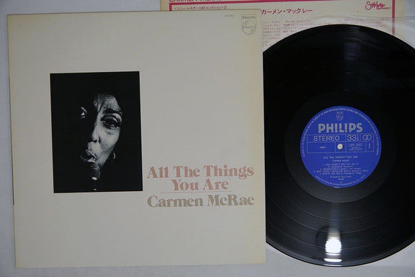 Carmen McRae - All The Things You Are (LP, Comp)