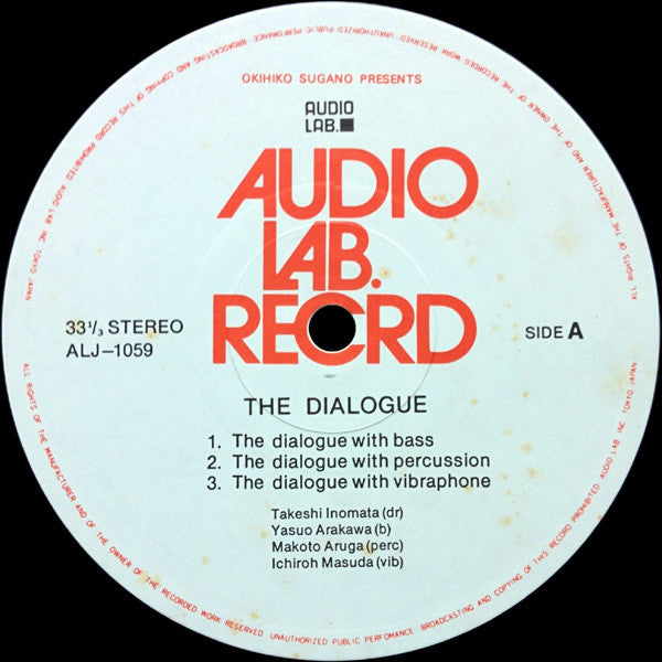 Takeshi Inomata - The Dialogue (LP, Album)