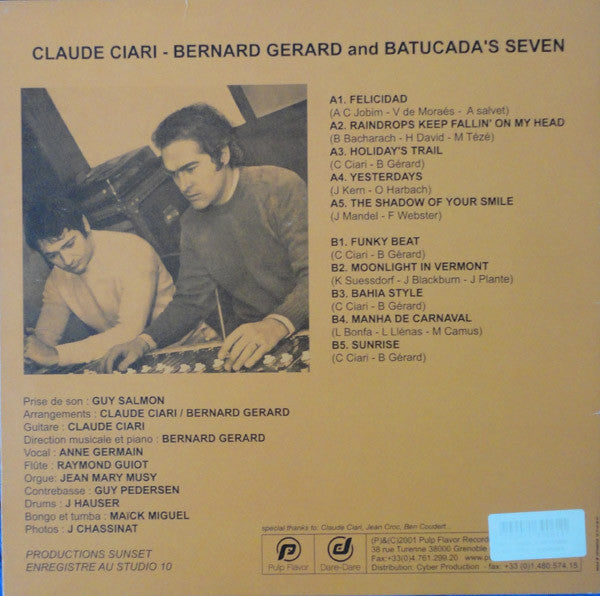 Claude Ciari - Claude Ciari - Bernard Gerard And The The Batucada S...