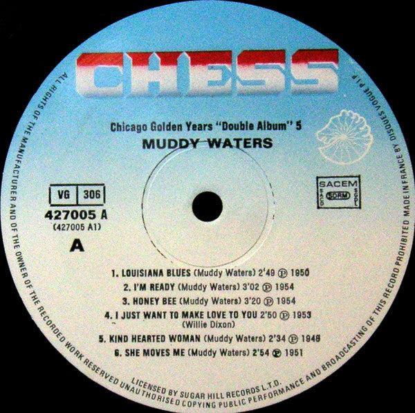 Muddy Waters - Muddy Waters (2xLP, Comp, RE)